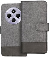 TopQ GOMMA Xiaomi Redmi 14C book case grey 138049 - Phone Case