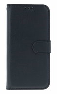 TopQ Case iPhone 16e book black with buckle 138510 - Phone Case