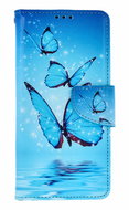 TopQ Case Samsung A36 Blue butterflies 138454 - Phone Case