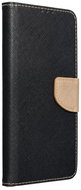 TopQ Case Samsung A56 book black-gold 138038 - Phone Case