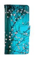 TopQ Case Samsung A56 Blue with flowers 138465 - Phone Case