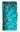 Case Xiaomi Redmi Note 14 5G book Blue with flowers 137269