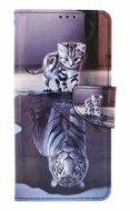 TopQ Pouzdro Xiaomi Redmi Note 14 5G knížkové Tygr 137274 - Pouzdro na mobil