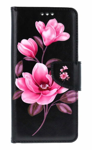 TopQ Case Xiaomi Redmi Note 14 book Three flowers 138630 - Phone Case - Main image