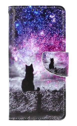 TopQ Xiaomi Redmi Note 14 Pro book case Starry sky 137284 - Phone Case - Main image