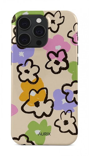 TopQ AURIX MagSafe iPhone 13 Pro Flower Drawing 127238 - Phone Cover - Main image