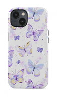 TopQ AURIX MagSafe iPhone 15 Butterflies 127339 - Phone Cover