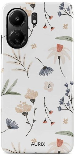 TopQ AURIX Xiaomi Redmi 13C solid Floral Fantasy 127159 - Phone Cover - Main image