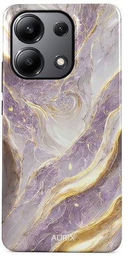 TopQ AURIX Xiaomi Redmi Note 13 solid Amethyst 127178 - Phone Cover - Main image