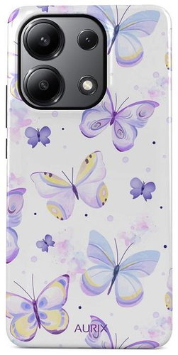TopQ AURIX Xiaomi Redmi Note 13 solid Butterflies 127174 - Phone Cover - Main image