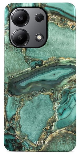 TopQ AURIX Xiaomi Redmi Note 13 solid Emerald Glow 127175 - Phone Cover - Main image