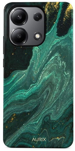 TopQ AURIX Xiaomi Redmi Note 13 solid Green Lagoon 127182 - Phone Cover - Main image