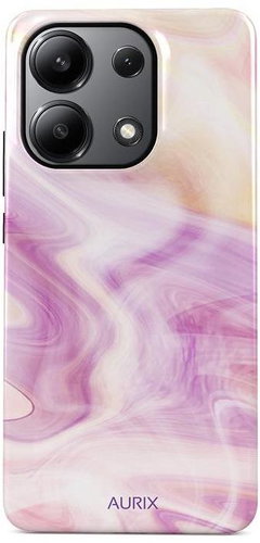 TopQ AURIX Xiaomi Redmi Note 13 solid Pinky Wave 127185 - Phone Cover - Main image