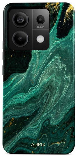 TopQ AURIX Xiaomi Redmi Note 13 Pro 5G solid Green Lagoon 127201 - Phone Cover - Main image