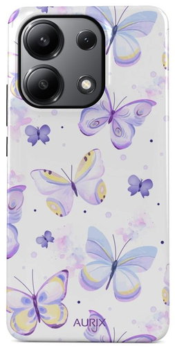 TopQ AURIX Xiaomi Redmi Note 13 Pro solid Butterflies 127008 - Phone Cover - Main image