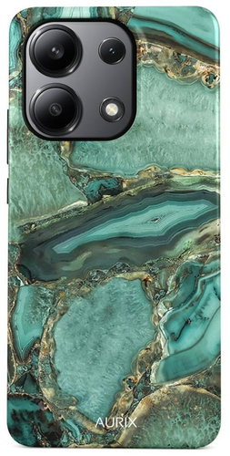 TopQ AURIX Xiaomi Redmi Note 13 Pro solid Emerald Glow 127112 - Phone Cover - Main image