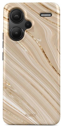TopQ AURIX Xiaomi Redmi Note 13 Pro+ 5G solid Golden Sands 127218 - Phone Cover - Main image