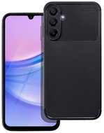 TopQ Carbon Elite Samsung A15 black 128052 - Phone Cover