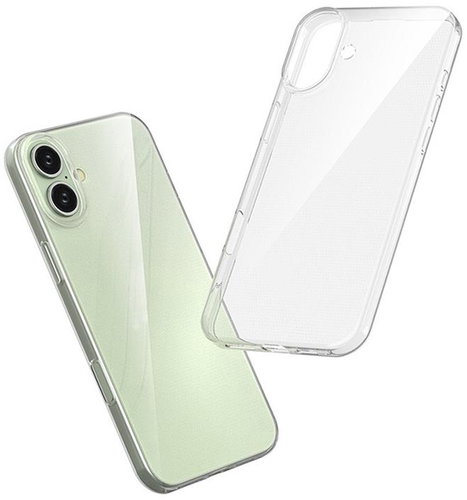 TopQ CLEAR iPhone 16 Plus 1.5 mm transparent 127852 - Phone Cover - Main image