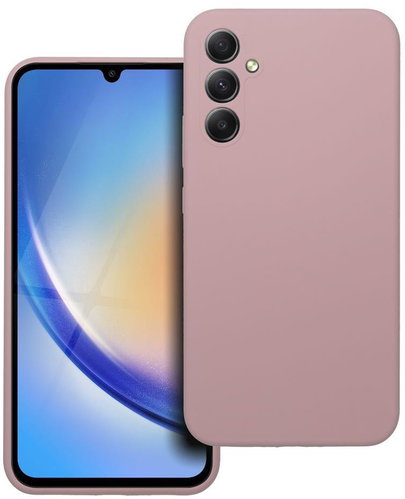 TopQ Essential Samsung A34 powder 127447 - Phone Cover - Main image