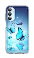 TopQ Image Samsung A15 Image hard Blue butterflies 128673 - Phone Cover