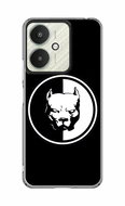 TopQ Image Xiaomi Redmi 13C 5G Black and white pitbull 126766 - Phone Cover