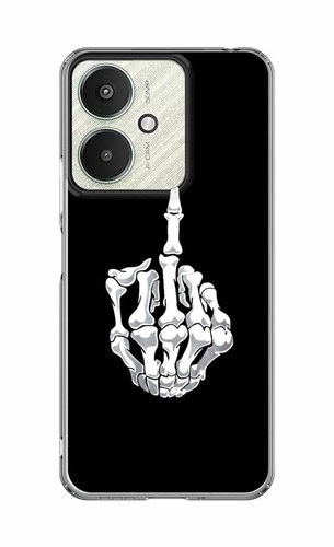 TopQ Image Xiaomi Redmi 13C 5G Image solid Skeleton 126661 - Phone Cover - Main image
