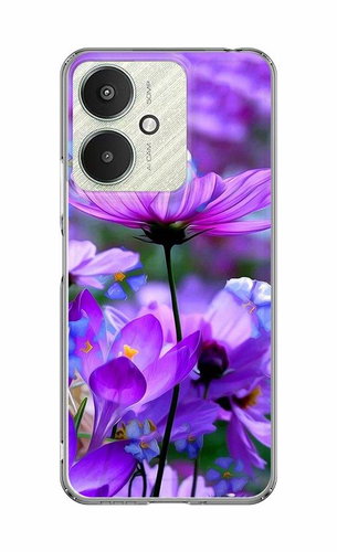 TopQ Image Xiaomi Redmi 13C 5G Image fixed Blooming flowers 126663 - Phone Cover - Main image