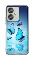 TopQ Image Xiaomi Redmi 13C Image solid Blue butterflies 128719 - Phone Cover