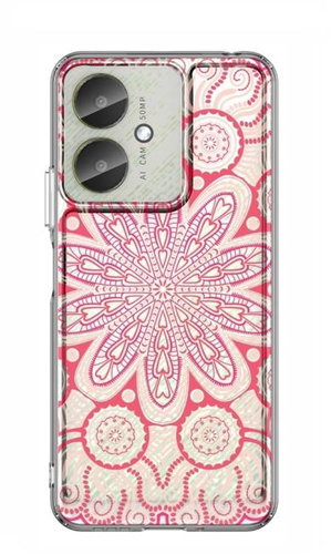 TopQ Image Xiaomi Redmi 13C Image fixed Romantic Mandala 128771 - Phone Cover - Main image