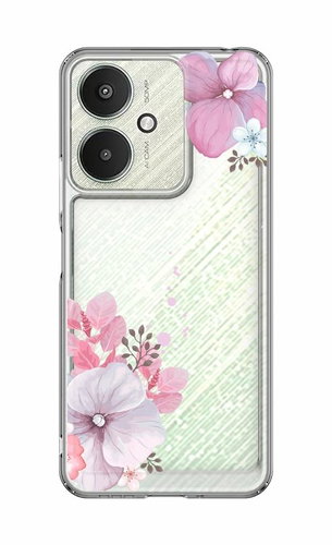 TopQ Image Xiaomi Redmi Note 13C 5G Image solid Violet Blossom 126655 - Phone Cover - Main image