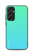 TopQ LUXURY Samsung A15 pevný duhový zelený 128818 - Kryt na mobil
