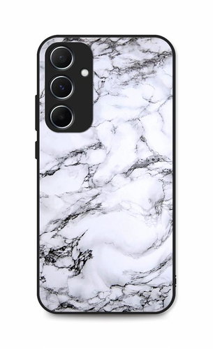 TopQ LUXURY Samsung A15 solid Marble White 128821 - Phone Cover - Main image