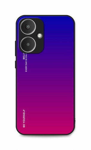 TopQ LUXURY Xiaomi Redmi 13C 5G solid rainbow purple 126490 - Phone Cover - Main image