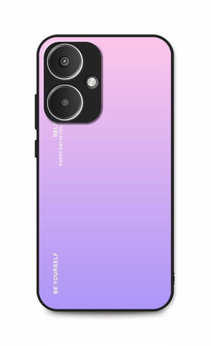 TopQ LUXURY Xiaomi Redmi 13C 5G solid rainbow pink 126489 - Phone Cover - Main image