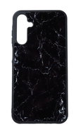 TopQ Marble Samsung A15 solid Smoky Black 128706 - Phone Cover