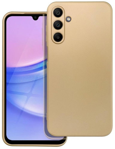 TopQ Metallic Samsung A15 gold 126995 - Phone Cover - Main image
