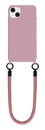 TopQ Minimalist Wrist Strap iPhone 13 powder 126771 - Phone Cover