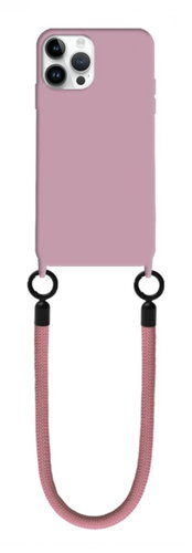 TopQ Minimalist Wrist Strap iPhone 14 Pro powder 126746 - Phone Cover - Main image