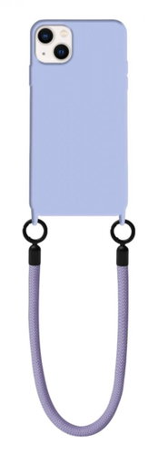TopQ Minimalist Wrist Strap iPhone 15 blue 126753 - Phone Cover - Main image