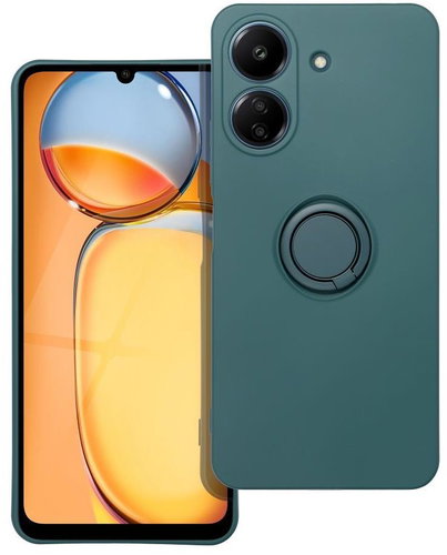 TopQ RING Xiaomi Redmi 13C dark green 127705 - Phone Cover - Main image