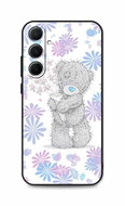 TopQ Samsung A15 Floral Teddy 128837 - Phone Cover
