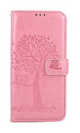 TopQ Samsung A55 booklet Pink tree owls 127845 - Phone Case