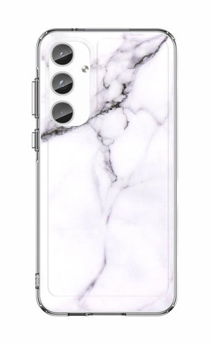 TopQ Samsung A55 Solid Marble White 126470 - Phone Cover - Main image