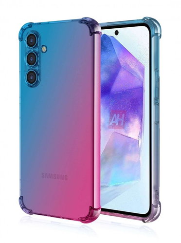 TopQ Samsung A55 Shock iridescent blue-pink 126554 - Phone Cover - Main image