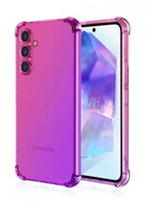 TopQ Samsung A55 Shock rainbow pink-purple 126558 - Phone Cover