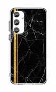 TopQ STYLE Samsung A55 solid Marble black-gold 126246 - Phone Cover