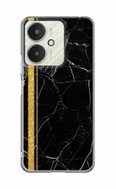 TopQ STYLE Xiaomi Redmi 13C 5G solid Marble black-gold 126660 - Phone Cover