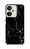 TopQ STYLE Xiaomi Redmi 13C 5G solid Marble black 126756 - Phone Cover