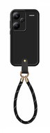 TopQ Unique Wrist Strap Xiaomi Redmi Note 13 Pro+ 5G black 126780 - Phone Cover